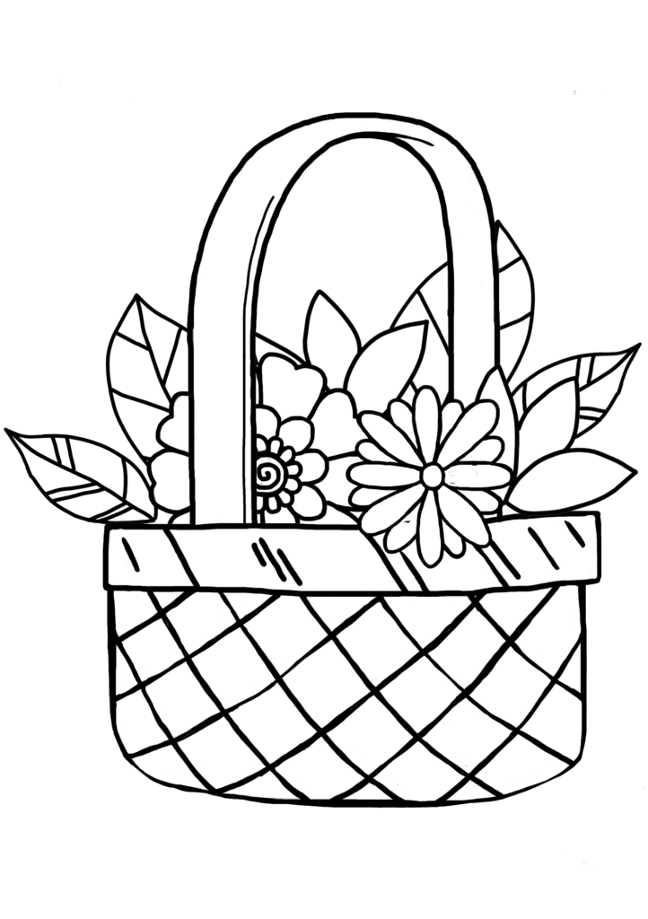 Spring Flower Coloring Pages - FREE Download - Underbart skapad