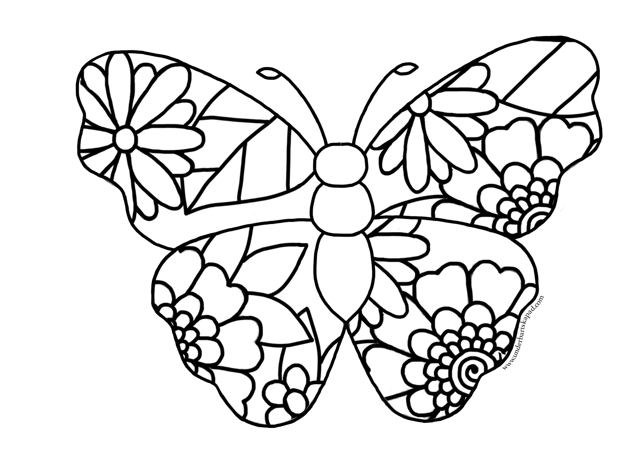 Flower Coloring Sheets