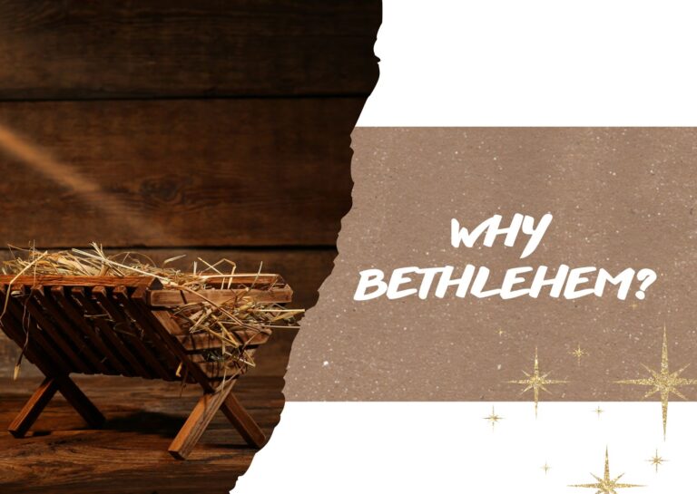 Why Was Jesus Born In Bethlehem? - Underbart Skapad