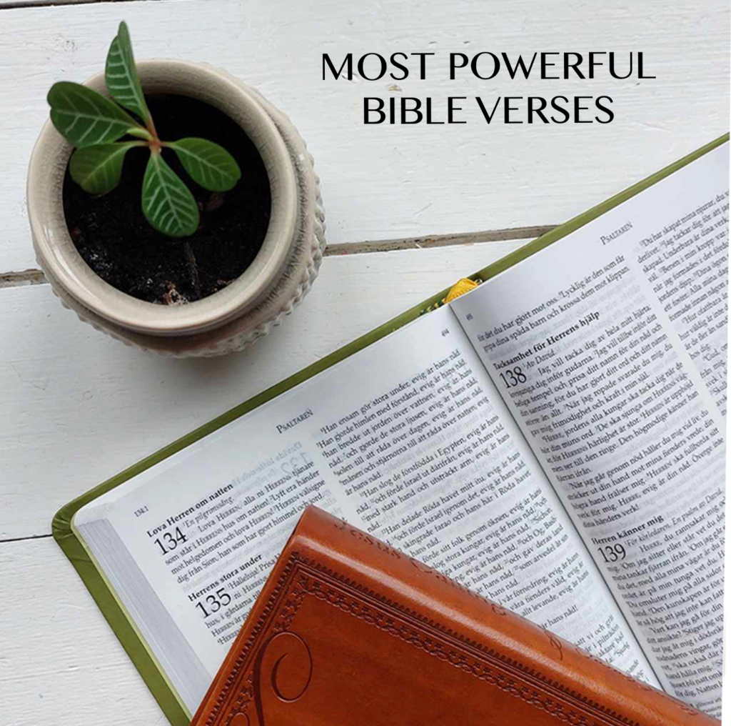 6 Of The Most Powerful Bible Verses - Underbart skapad